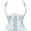 Steampunk Gothic Buckled Halter Girdle Corset -Retro Pulse Shop SCV021254 W 1