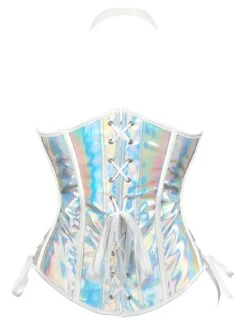 Steampunk Gothic Buckled Halter Girdle Corset -Retro Pulse Shop SCV021254 W 2