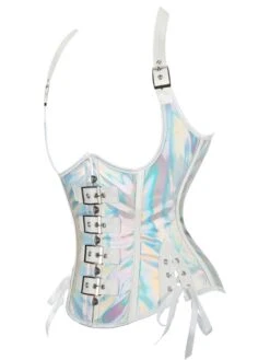 Steampunk Gothic Buckled Halter Girdle Corset -Retro Pulse Shop SCV021254 W 3