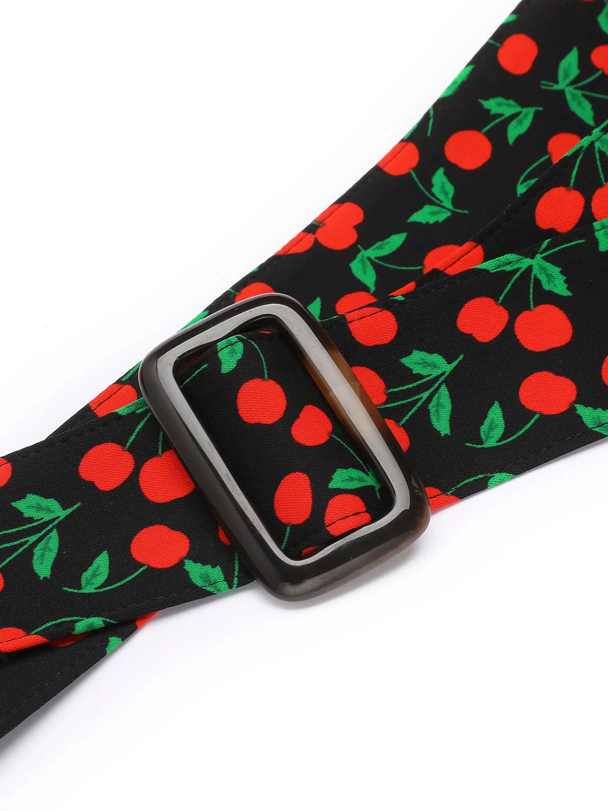 Red 1960s Cherry Vintage Pencil Dress 8 Red 1960s Cherry Vintage Pencil Dress - Image 6