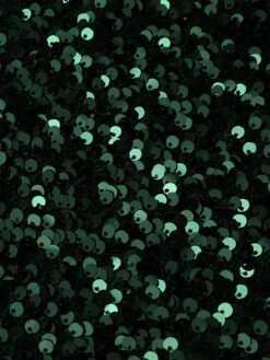 Green 1960s Sequins Off-Shoulder Pencil Dress -Retro Pulse Shop SCV021325 5