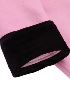 Pink 1930s Velvet Patchwork Button Coat -Retro Pulse Shop SCV021447 P 7