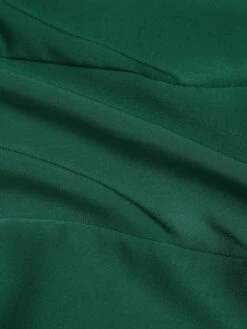 Dark Green 1950s Floral Mullein Edge Tops -Retro Pulse Shop SCV021503 DG 0 7