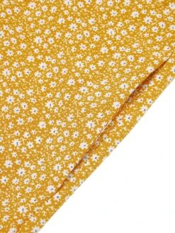 Yellow 1930s Floral Ruffles Tie Jumpsuit 14 Yellow 1930s Floral Ruffles Tie Jumpsuit -Retro Pulse Shop SCV021580 5 compressed