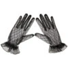 Black Retro Lace Sheer Gloves -Retro Pulse Shop SCW000665 B 1