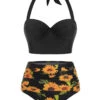 Halter Sunflower Pleated Bikini Set -Retro Pulse Shop SCX000720 B 59bc035d a6ad 45af 9831 b4cf54d54f9b