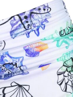 [Pre-Sale] Sky Blue 1950s Straps Criss Cross Bikini Set -Retro Pulse Shop SCX000792 2