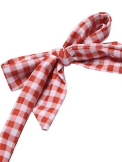 [Plus Size] Checked 1950s Halter Bowknot One-piece Swimsuit -Retro Pulse Shop SCX000948 5 95eff92b 9473 4248 b6fb 4996d1af73e2