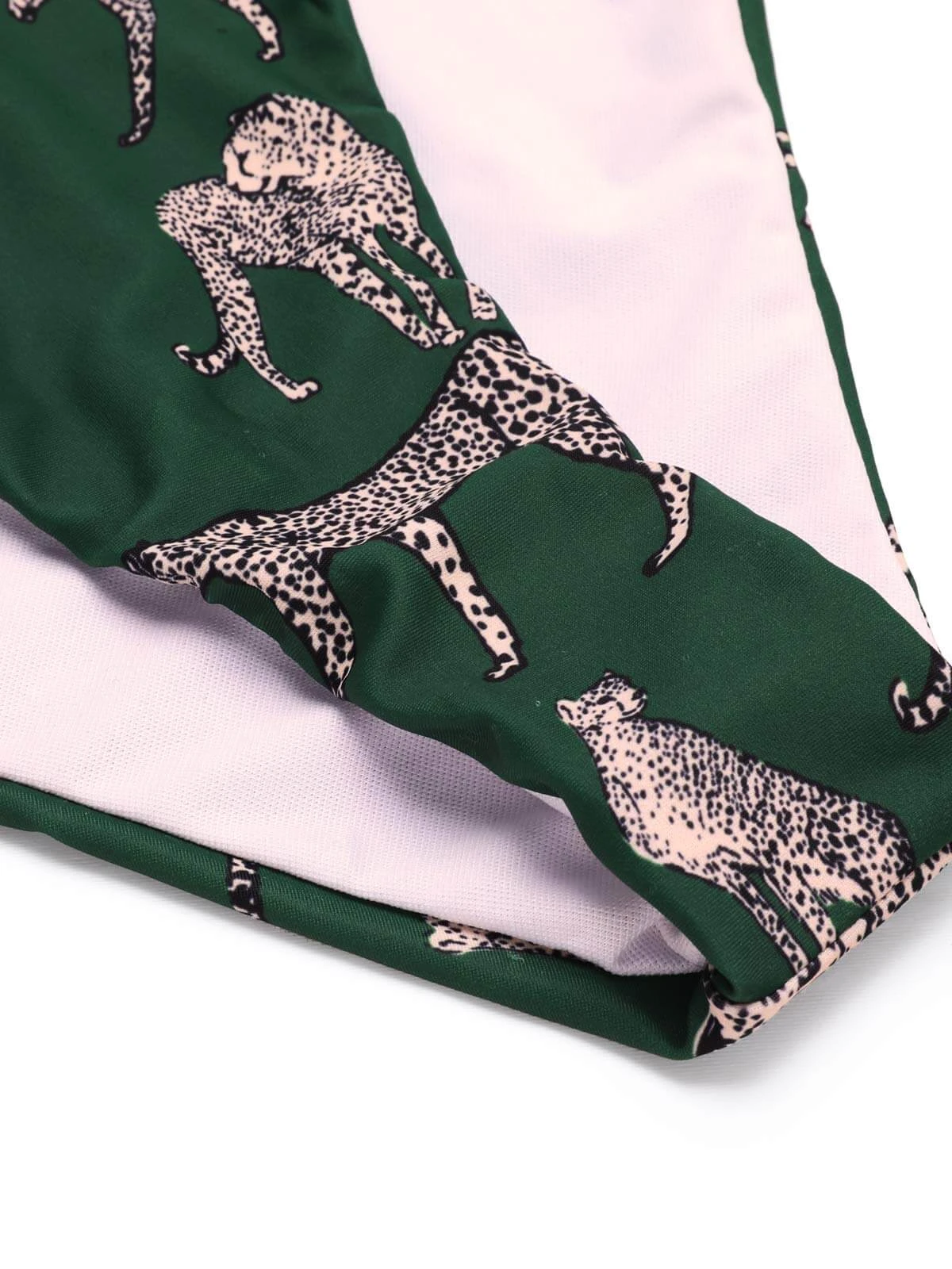 Green 1930s Jaguar Vintage Halter One-piece Swimsuit 8 Green 1930s Jaguar Vintage Halter One-piece Swimsuit - Image 6