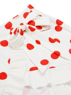 1950s Retro Polka Dots Bikini Set & Apron -Retro Pulse Shop SCX001094 5