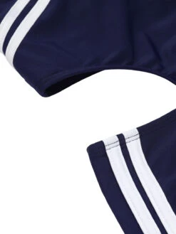 Navy Blue 1930s Halter One-piece Swimsuit -Retro Pulse Shop SCX001168 NB 5