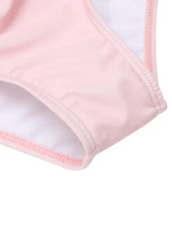 Pink 1940s Rose Strap One-piece Swimsuit -Retro Pulse Shop SCX001408 6