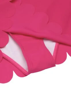 Rose Pink 1960s Stripes Halter Bikini Set -Retro Pulse Shop SCX001431 BRR 6