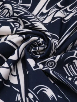 1940s Dark Comics Halter Swimsuit -Retro Pulse Shop SCX001565 6