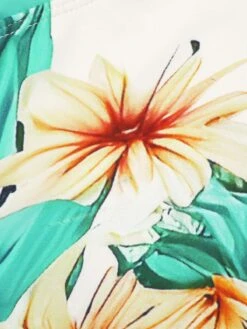 1950s Coconut Tree & Beach Patchwork Swimsuit 15 1950s Coconut Tree & Beach Patchwork Swimsuit -Retro Pulse Shop SCX001619 6 compressed