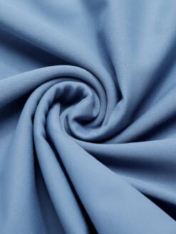 Blue 1930s Solid Buttoned Bandeau Swimsuit -Retro Pulse Shop SCXL000025 6