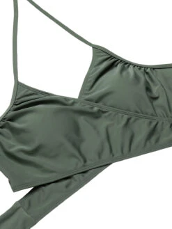 [Plus Size] Green Grey 1930s Halter Strappy Tankini Swimsuit -Retro Pulse Shop SCXL000074 GRE 01 5