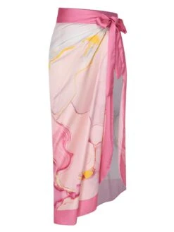 2PCS 1950s Pink Print Swimsuit & Cover-Up -Retro Pulse Shop SCXL000096 P 01 2 compressed