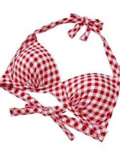 1950s Halter Plaids Lace-Up Swimsuit -Retro Pulse Shop SCXL000102 1 4 compressed