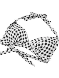 1950s Halter Plaids Lace-Up Swimsuit -Retro Pulse Shop SCXL000102 2 4 compressed