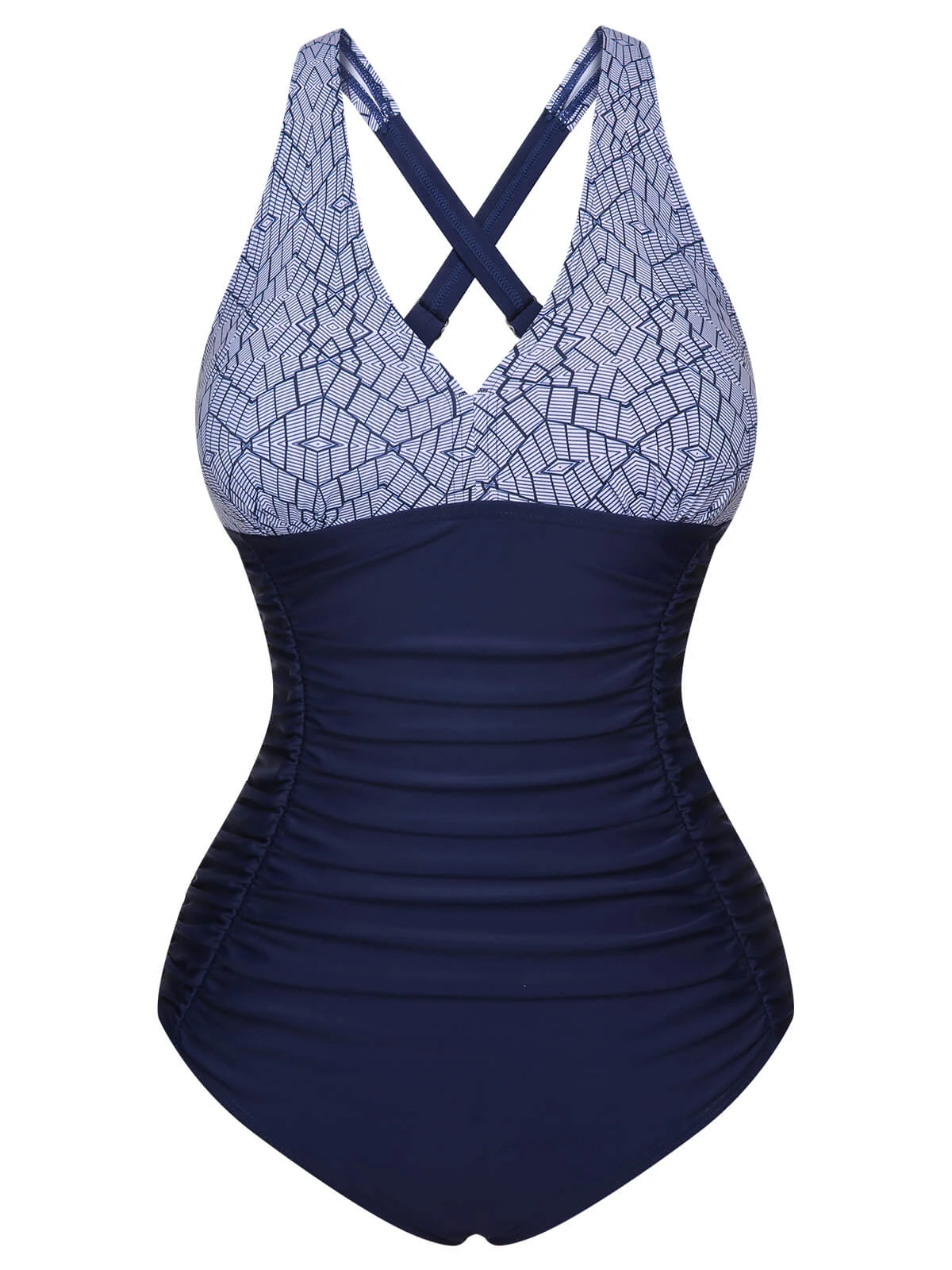 1950s Printed One-Piece Swimsuit 19 1950s Printed One-Piece Swimsuit - Image 17