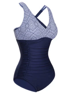 1950s Printed One-Piece Swimsuit 39 1950s Printed One-Piece Swimsuit -Retro Pulse Shop SCXL000109 2 e095c2a3 4460 42e5 8368 d3ebd2d66684