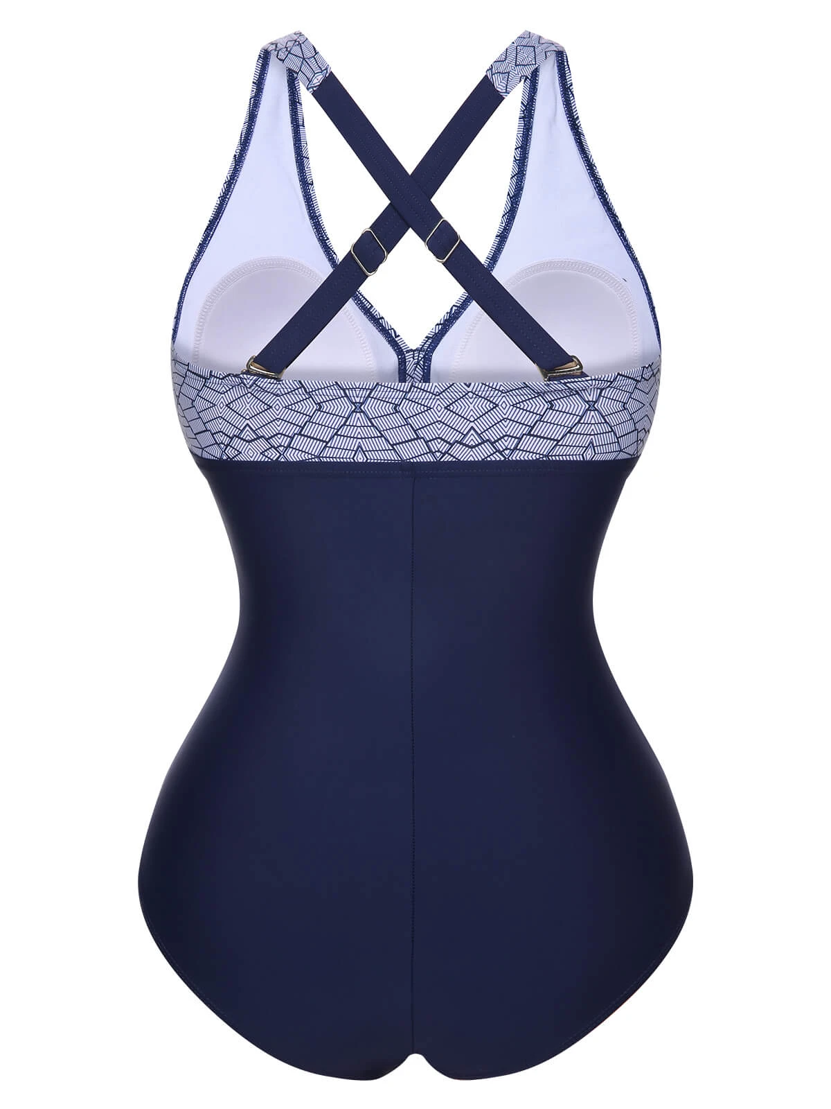 1950s Printed One-Piece Swimsuit 21 1950s Printed One-Piece Swimsuit - Image 19