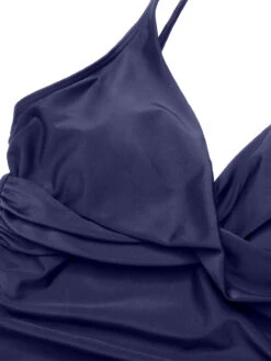 1950s Classic Solid One-Piece Swimsuit 26 1950s Classic Solid One-Piece Swimsuit -Retro Pulse Shop SCXL000112 BL 4