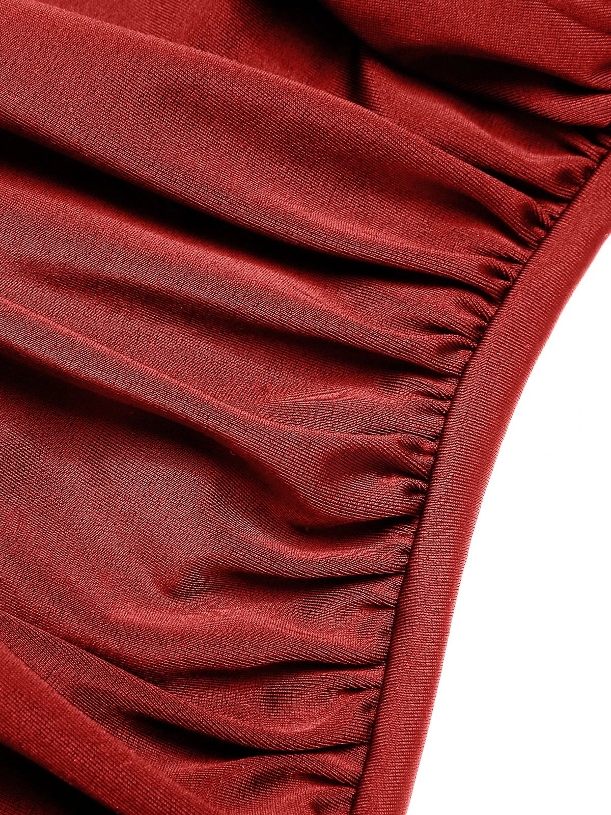 1950s Classic Solid One-Piece Swimsuit 15 1950s Classic Solid One-Piece Swimsuit - Image 13