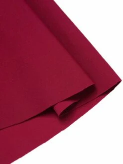 [Plus Size] 1950s Solid Front Tie Ruffle Swimsuit -Retro Pulse Shop SCXL000149 5