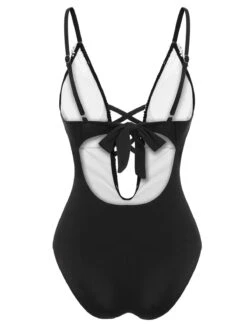 1930s Lace Knitted One-Piece Swimsuit -Retro Pulse Shop SCXL000154 B 01 4