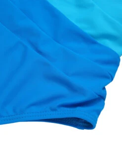 1940s Color Block One Shoulder One-Piece Swimsuit -Retro Pulse Shop SCXL000161 BL 6