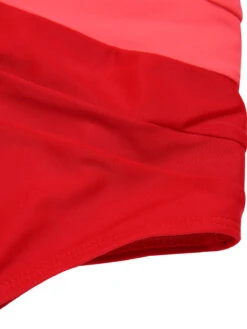 1940s Color Block One Shoulder One-Piece Swimsuit -Retro Pulse Shop SCXL000161 R 5