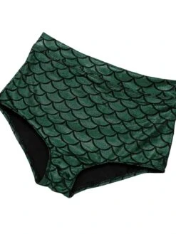 1950s Halter Mermaid Scales Swimsuit -Retro Pulse Shop SCXL000162 6 compressed