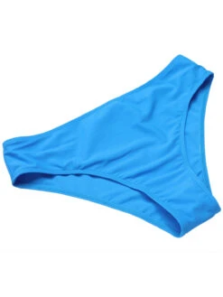 Dark Blue 1950s Plaid Spaghetti Strap Swimsuit -Retro Pulse Shop SCXL000176 5