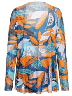 [Plus Size] 1940s Spaghetti Strap Print Swimsuit & Cover-Up -Retro Pulse Shop SCXL000191 1 5 compressed