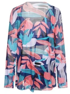 [Plus Size] 1940s Spaghetti Strap Print Swimsuit & Cover-Up -Retro Pulse Shop SCXL000191 2 5 compressed