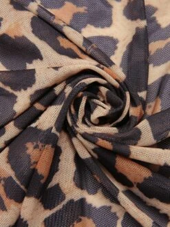 [Plus Size] 1940s Strap Print One-Piece Skirt Swimsuit -Retro Pulse Shop SCXL000193 2 7 compressed