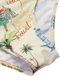 2PCS Yellow 1970s Retro Architectural Pattern Swimsuit & Cover-Up -Retro Pulse Shop SCXL000273 6 c0cabd5d 25c4 4c01 9d61 0b038d34d730