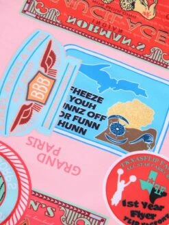 Pink 1940s Spaghetti Strap Print One-Piece Swimsuit 9 Pink 1940s Spaghetti Strap Print One-Piece Swimsuit -Retro Pulse Shop SCXL000316 4 compressed