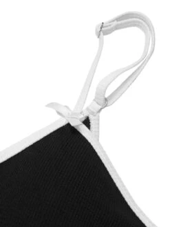 1950s Spaghetti Strap Bow One-Piece Swimsuit -Retro Pulse Shop SCXL000322 8 compressed