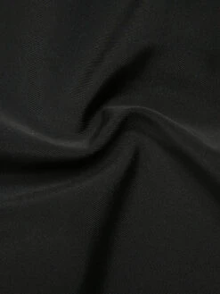 Black White 1950s Solid Bandeau Swimsuit -Retro Pulse Shop SCXL000323 4