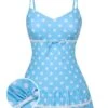Blue 1940s Spaghetti Strap Polka Dots One-Piece Swimsuit -Retro Pulse Shop SCXL000339 01 compressed