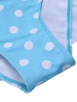 Blue 1940s Spaghetti Strap Polka Dots One-Piece Swimsuit -Retro Pulse Shop SCXL000339 6 compressed