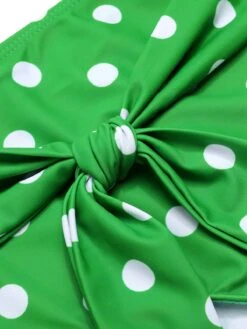 Vintage 1950s Polka Dots Strap Swimsuit -Retro Pulse Shop SCXL000379 G 4