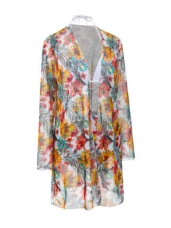 1960s Tropical Halter Bikini Set & Cover-Up -Retro Pulse Shop SCXL000387 11