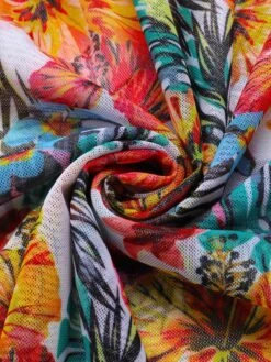 1960s Tropical Halter Bikini Set & Cover-Up -Retro Pulse Shop SCXL000387 17