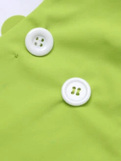 [Pre-Sale] Green 1950s Polka Dot V-Neck Swimsuit -Retro Pulse Shop SCXL000440 6