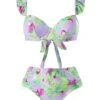 Light Green 1940s Grape Ruffle Swimsuit -Retro Pulse Shop SCXL000454 1