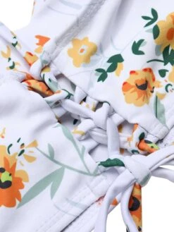 1950s Spaghetti Strap Floral Swimsuit -Retro Pulse Shop SCXL000485 4 compressed